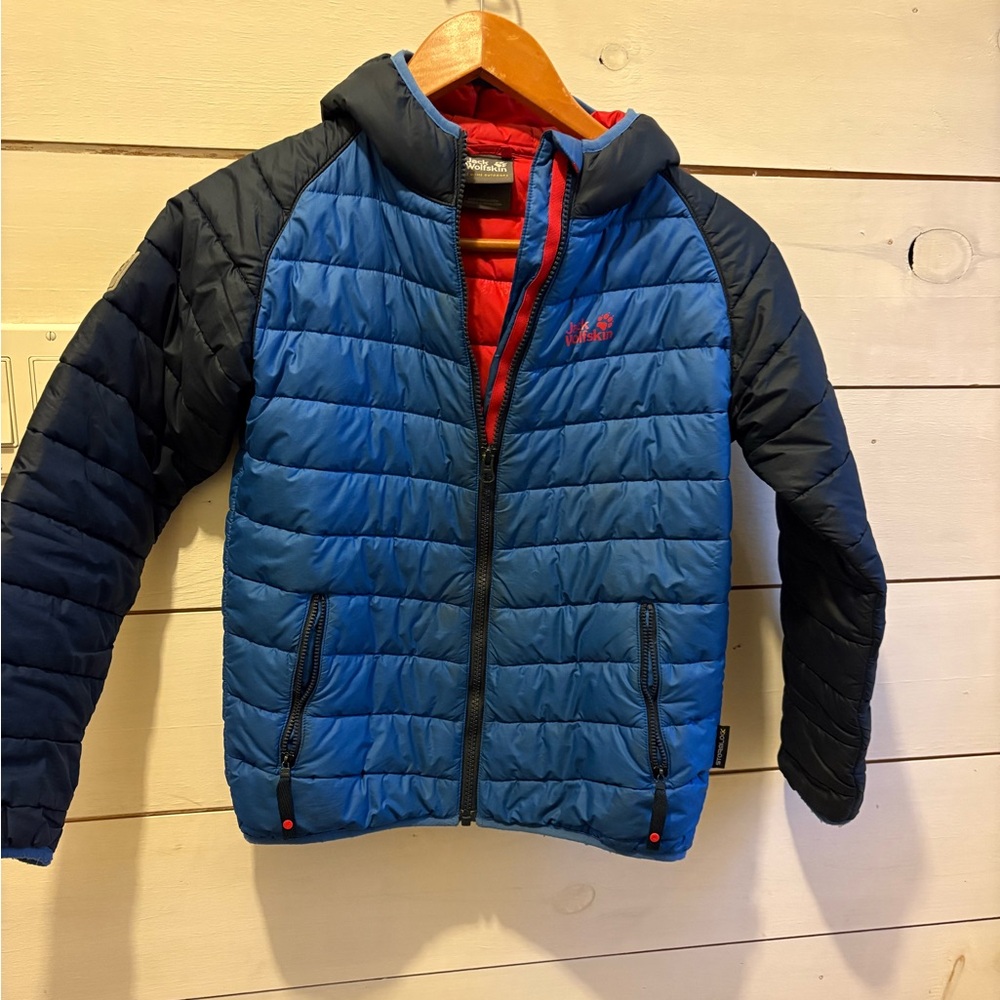 Kids jack wolfskin puffer jacket